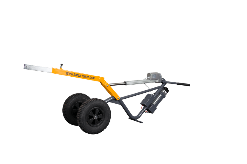 Plattenverlegewagen m/Akku