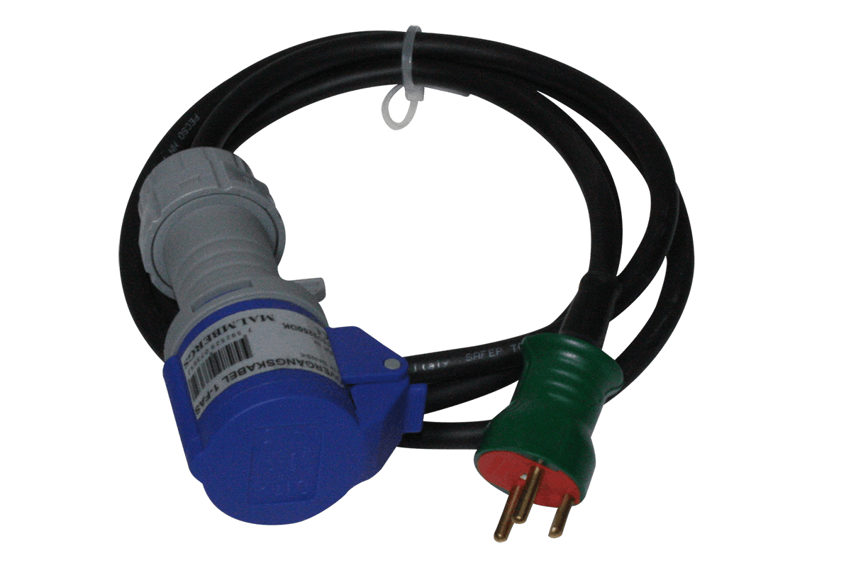 Adaptorkabel 240V 10A 1 m CEE/Schuko Stecker