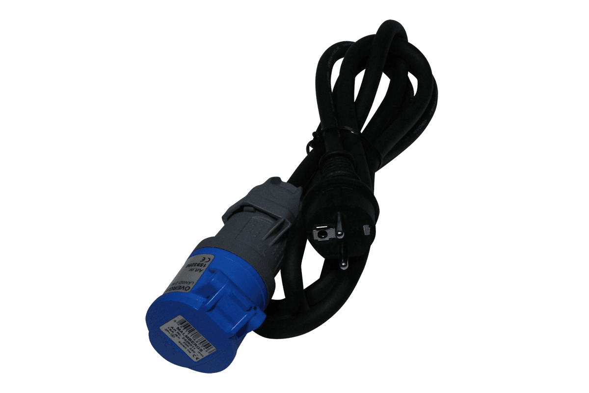 Adaptorkabel 240V 10A 1 m CEE/Schuko Stecker