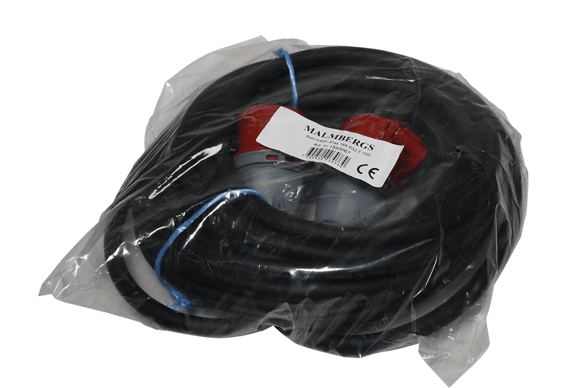 Extension cable, 3x380V CEE 10 m