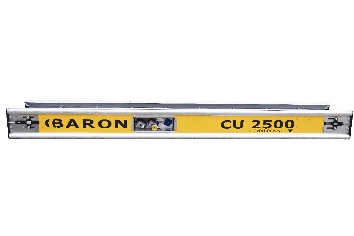 CU2500 transportbånd - 1x240V - CleverConveyor