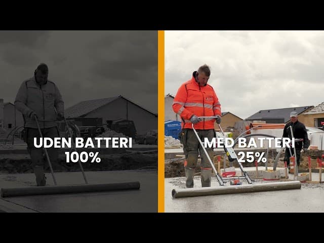 Betonjutter m/batteri