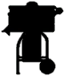 dark cart icon